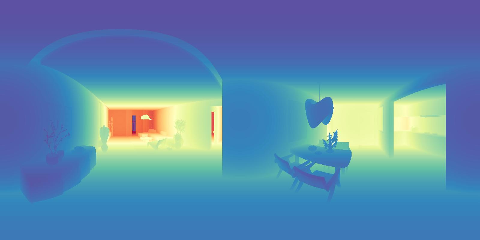 Synthetic Depth Map - Ground Truth Depth